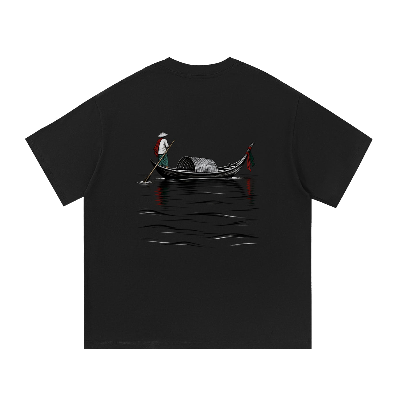 The Boatman Oversized Tee | Ferdaus