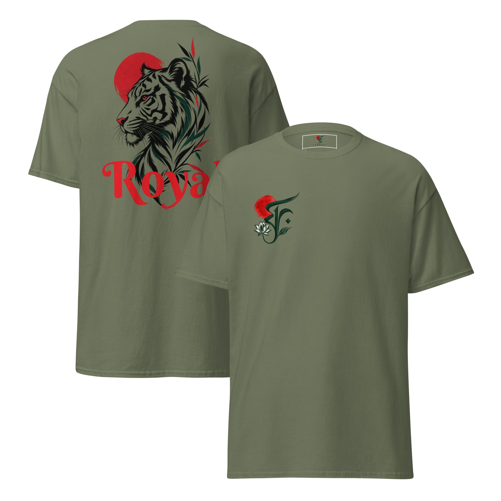 Royal Bengal Tiger Oversized Tee | Ferdaus